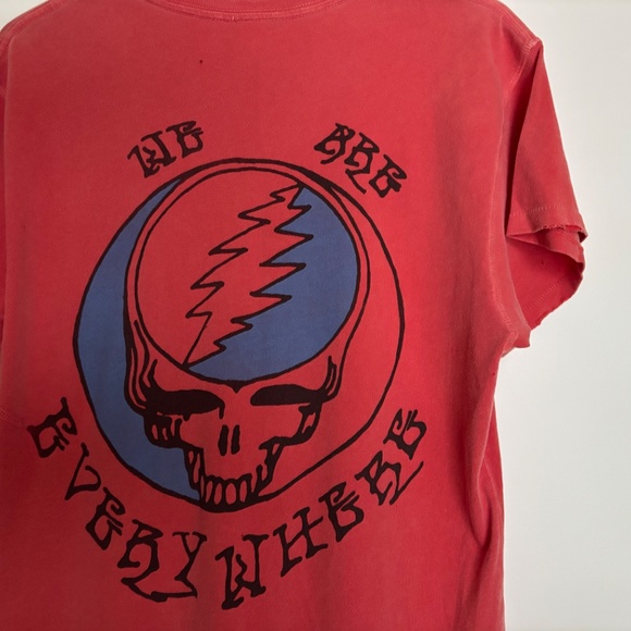 MadeWorn Tops - Grateful Dead Tee and OG Made Worn Bag, Unisex